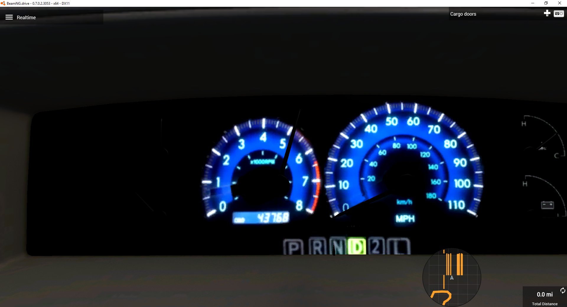 Adjusting gauge needle position BeamNG