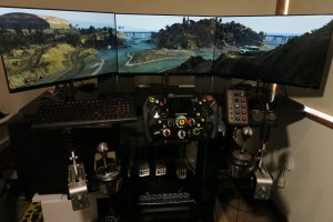 SIMRIGBarbentsGAMBLINGZONEonTRIPLESCREENmonitors.jpg