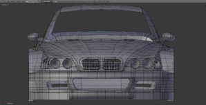 BMW E46 M3 GTR Progress 63 Wireframe (Front).png