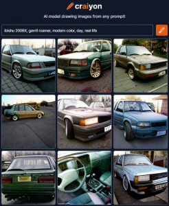 craiyon_202819_ibishu_200BX__gavril_roamer__modern_color__day__real_life.png